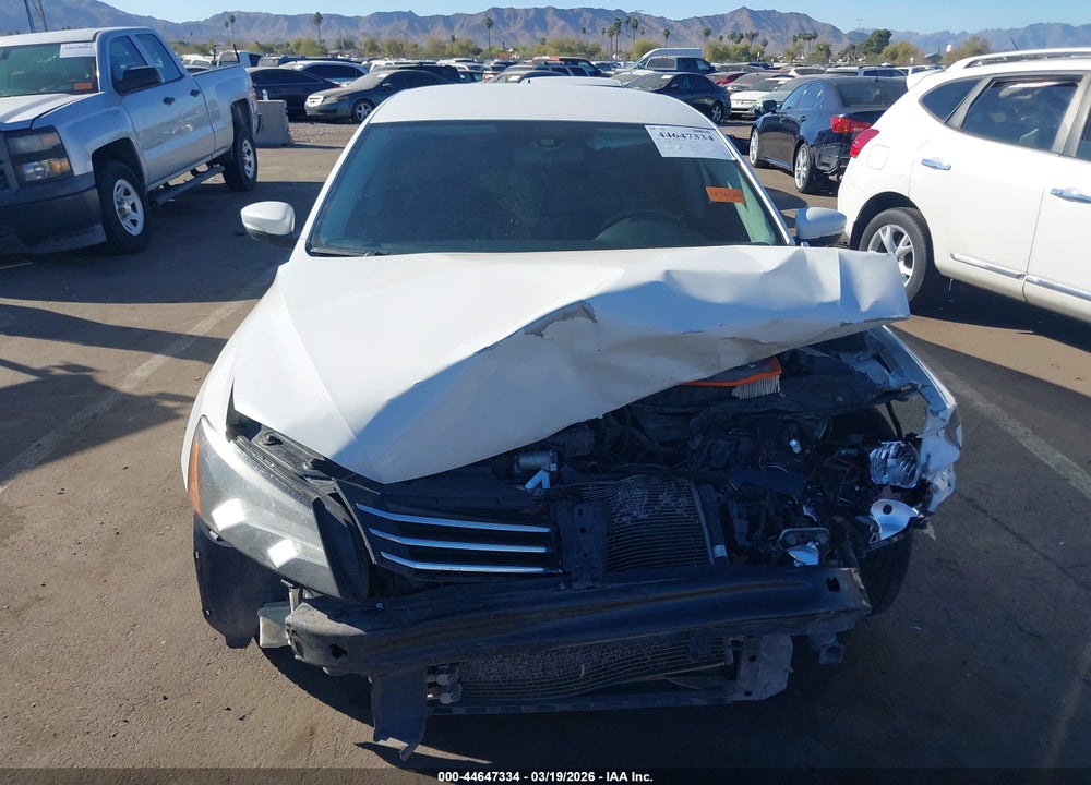 2014 VOLKSWAGEN PASSAT 1.8T SE VIN: 1VWBT7A34EC109257