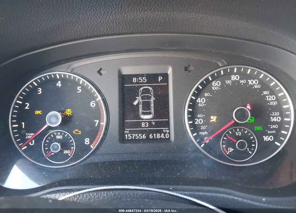 2014 VOLKSWAGEN PASSAT 1.8T SE VIN: 1VWBT7A34EC109257