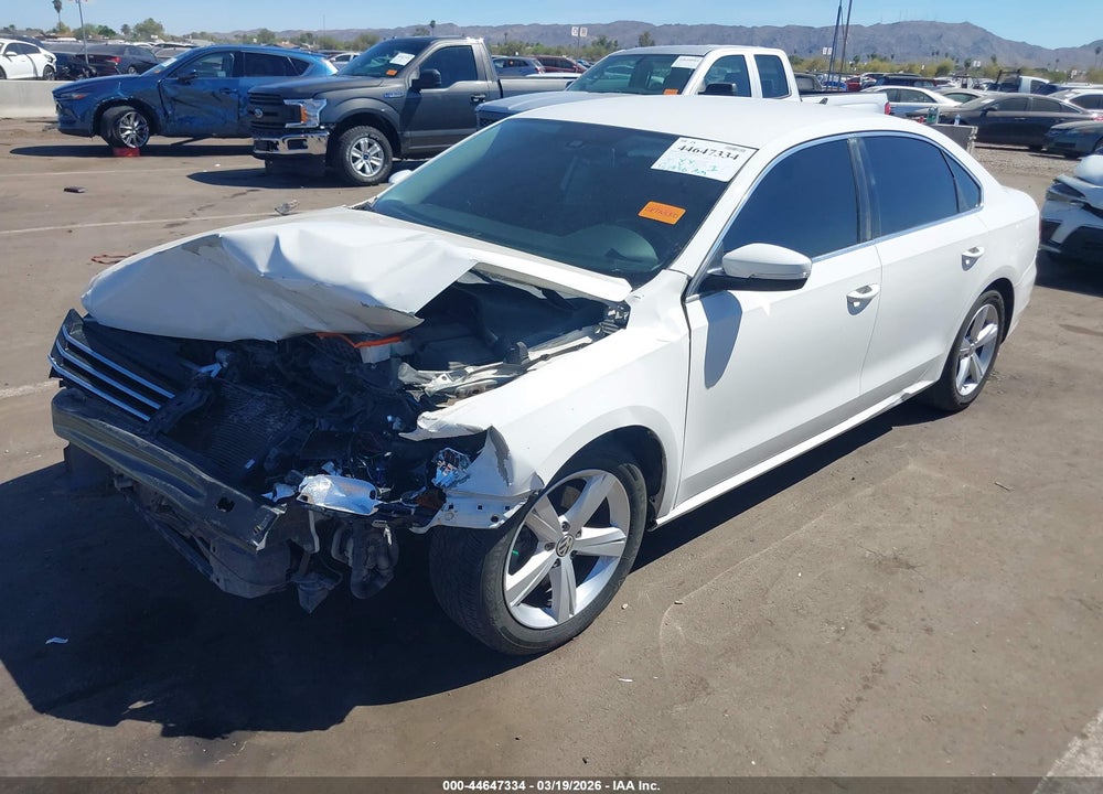 2014 VOLKSWAGEN PASSAT 1.8T SE VIN: 1VWBT7A34EC109257