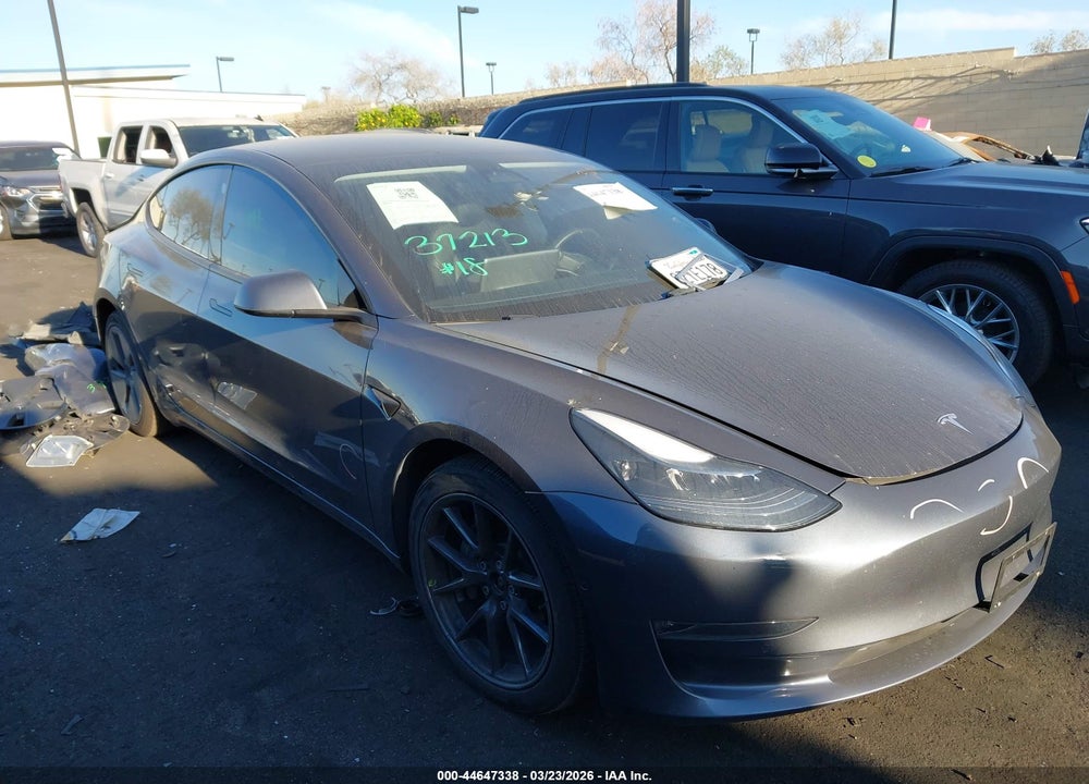 2022 TESLA MODEL 3 LONG RANGE DUAL MOTOR ALL-WHEEL DRIVE VIN: 5YJ3E1EB0NF158376