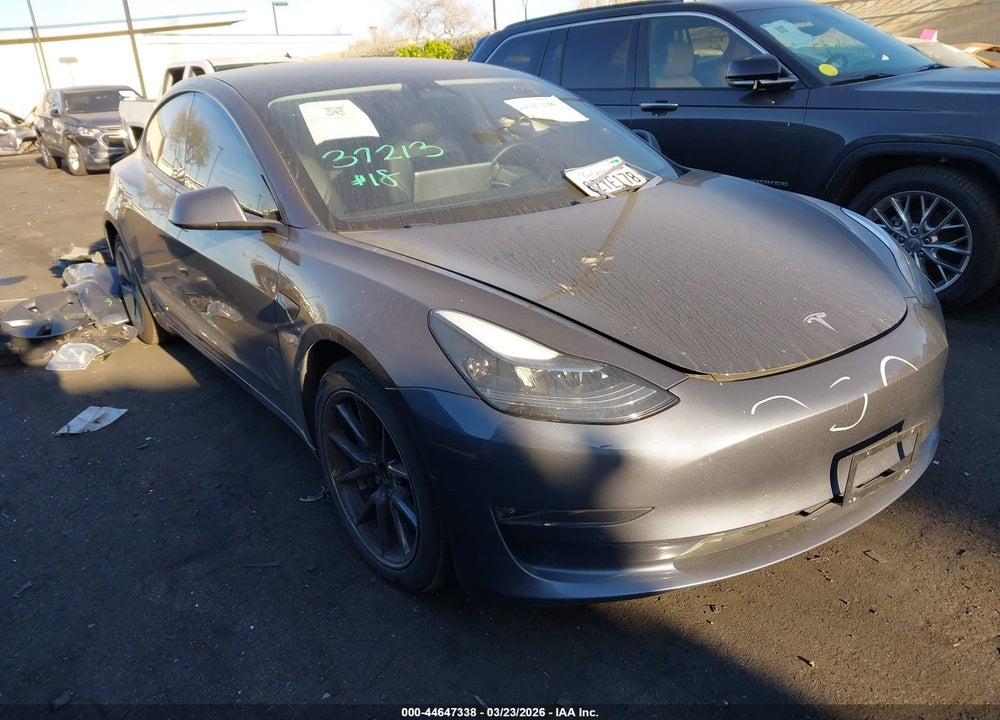 2022 TESLA MODEL 3 LONG RANGE DUAL MOTOR ALL-WHEEL DRIVE VIN: 5YJ3E1EB0NF158376