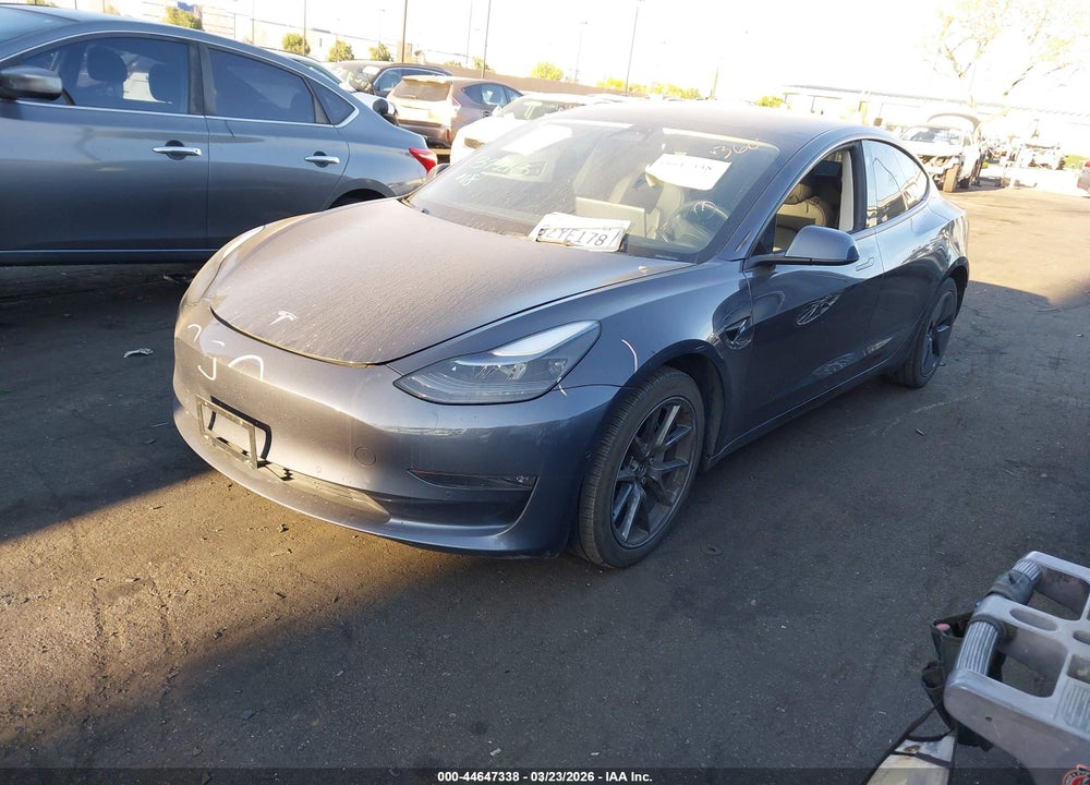 2022 TESLA MODEL 3 LONG RANGE DUAL MOTOR ALL-WHEEL DRIVE VIN: 5YJ3E1EB0NF158376