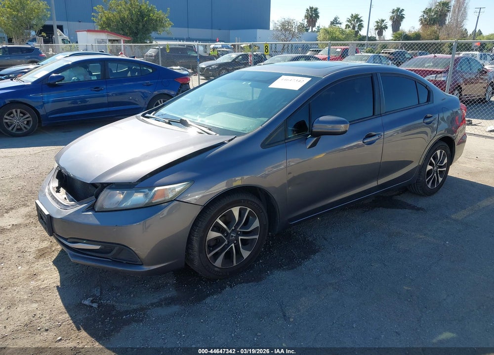 2014 HONDA CIVIC EX VIN: 19XFB2F82EE249055