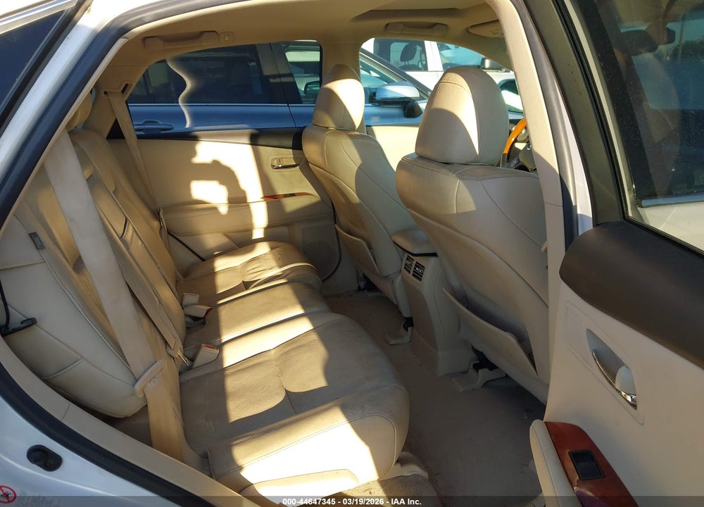 2011 LEXUS RX 350 VIN: 2T2BK1BA9BC106546