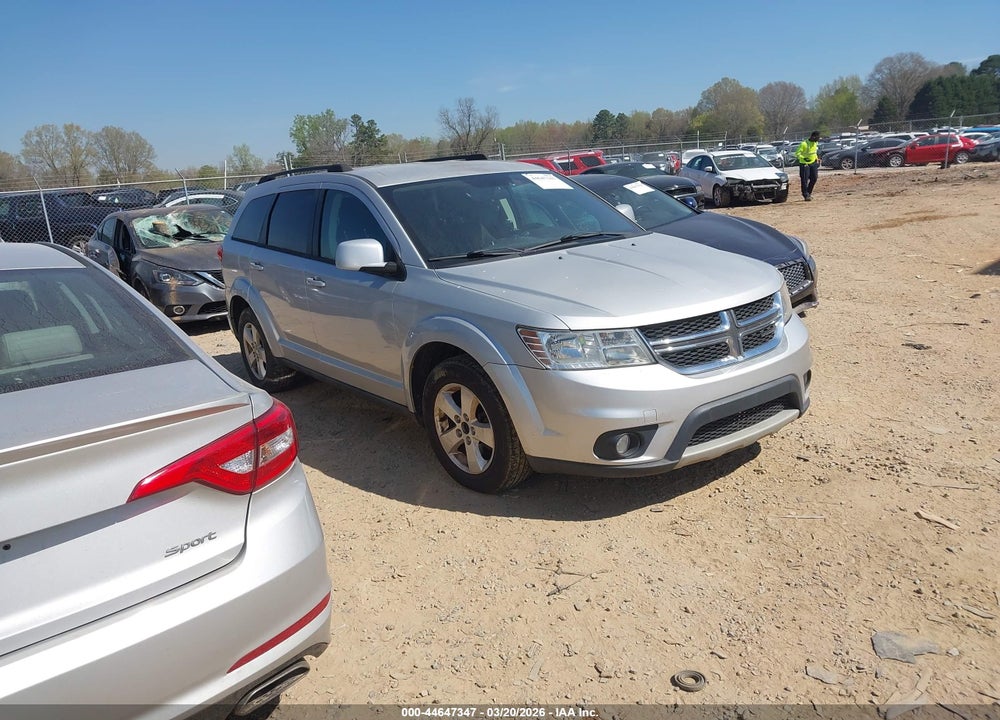 2012 DODGE JOURNEY SXT VIN: 3C4PDCBG6CT220586