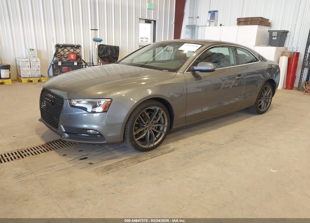 2013 AUDI A5 2.0T PREMIUM VIN: WAULFAFR6DA039213