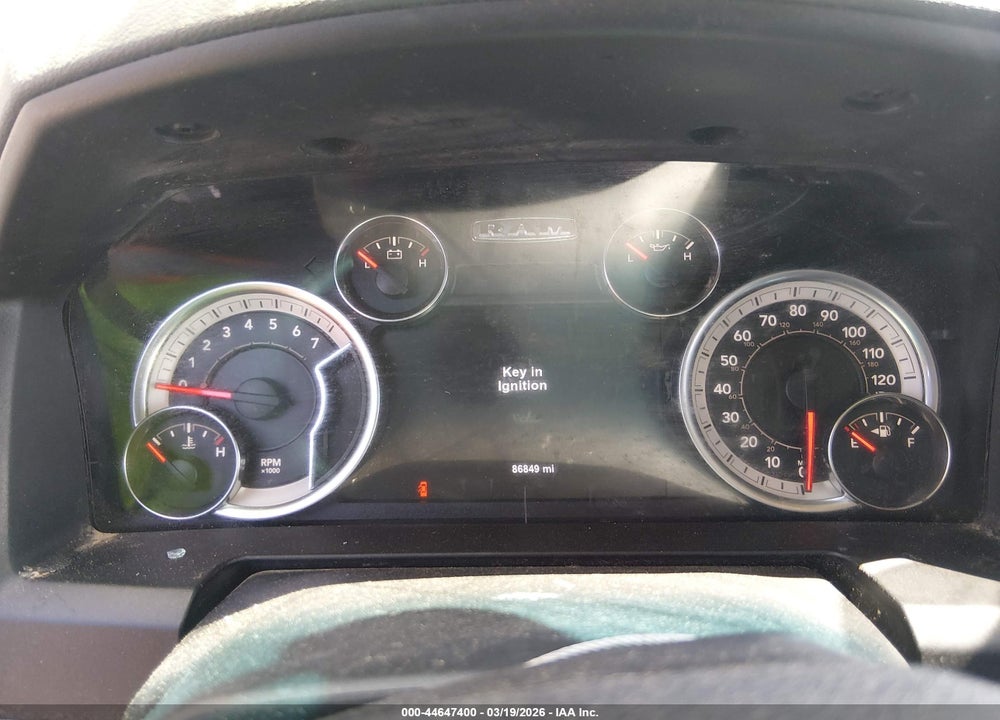 2019 RAM 1500 CLASS VIN: 1C6RR6LT8KS573572