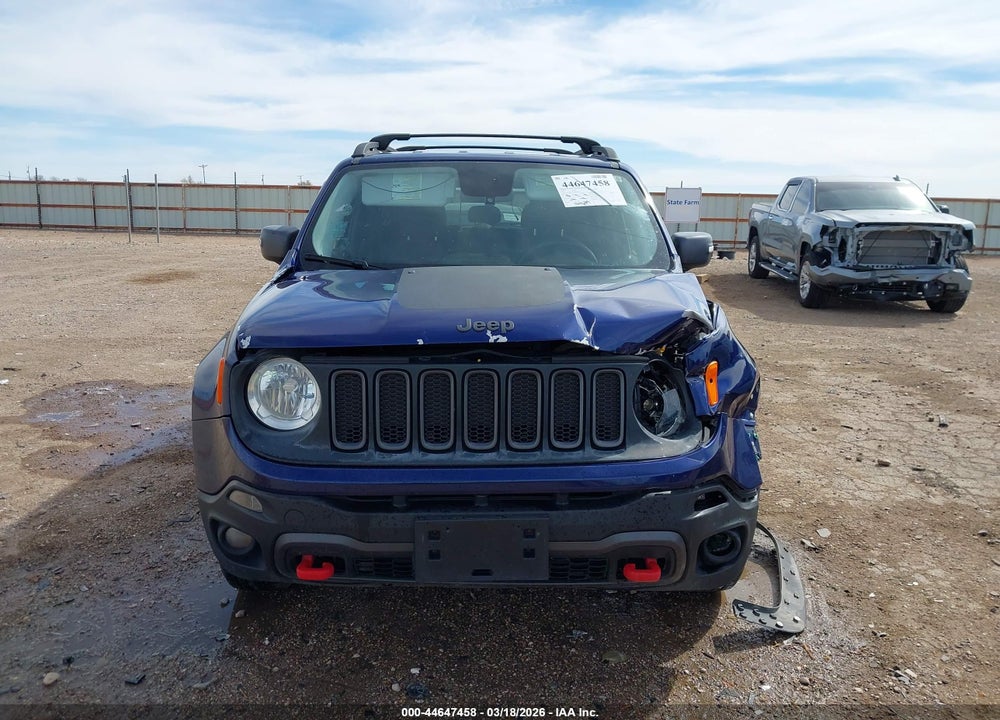 2017 JEEP RENEGADE TRAILHAWK 4X4 VIN: ZACCJBCB4HPE86367