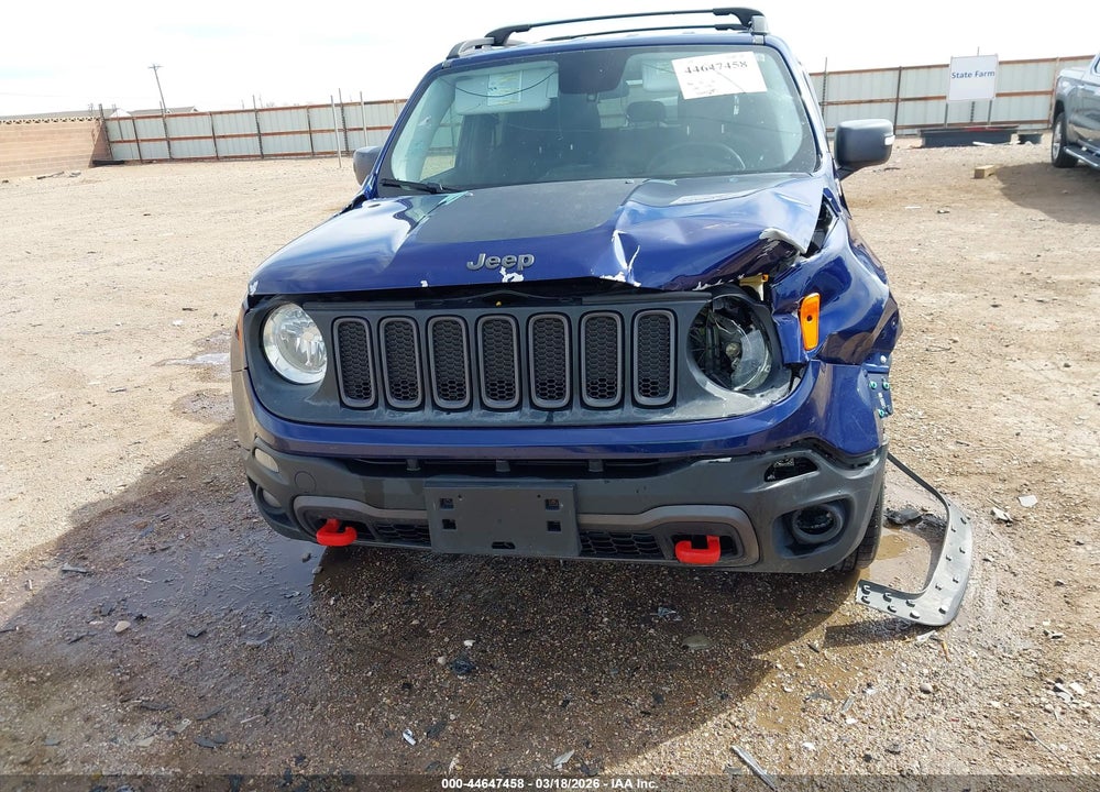 2017 JEEP RENEGADE TRAILHAWK 4X4 VIN: ZACCJBCB4HPE86367