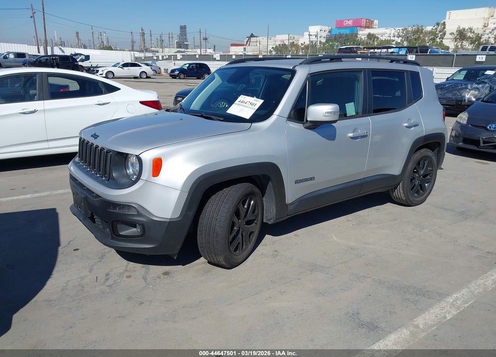 2018 JEEP RENEGADE ALTITUDE FWD VIN: ZACCJABB3JPJ46979