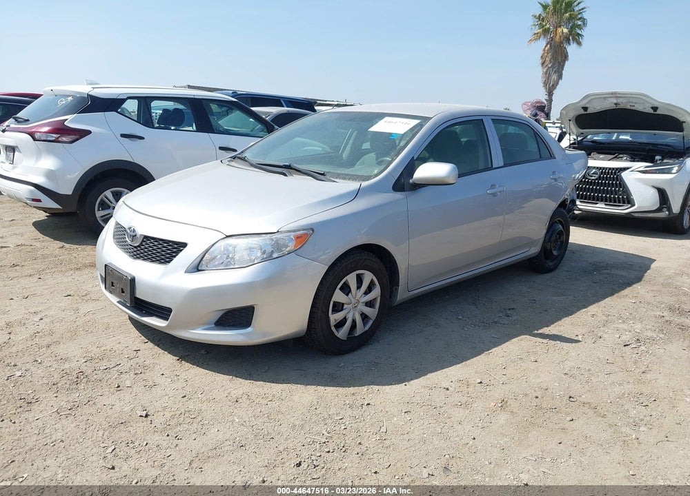 2010 TOYOTA COROLLA LE VIN: 2T1BU4EE0AC495509