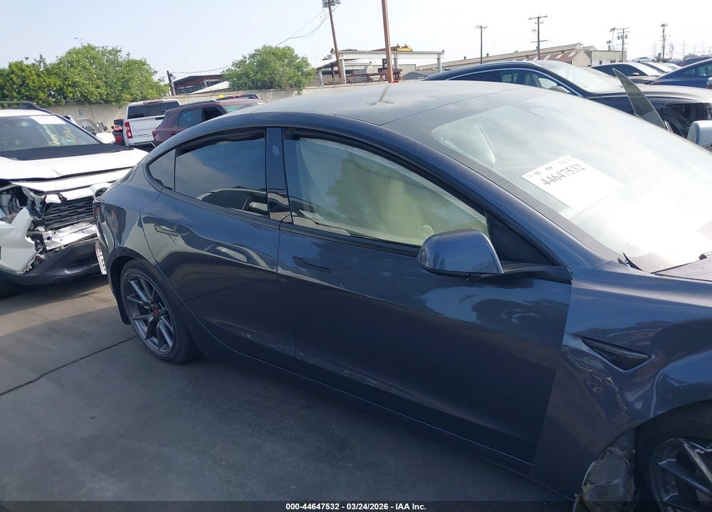 2021 TESLA MODEL 3 LONG RANGE DUAL MOTOR ALL-WHEEL DRIVE VIN: 5YJ3E1EB8MF059464