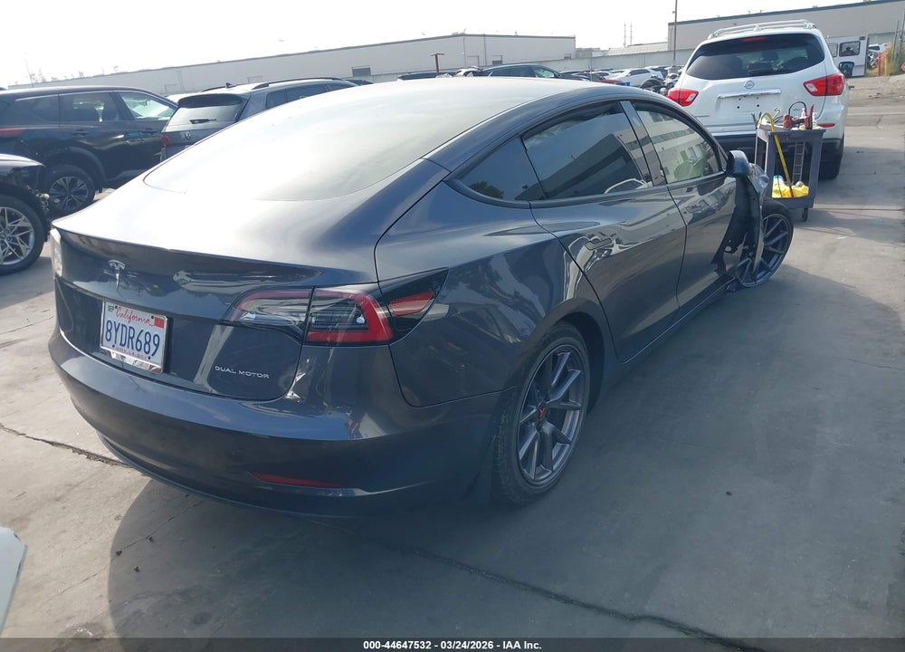 2021 TESLA MODEL 3 LONG RANGE DUAL MOTOR ALL-WHEEL DRIVE VIN: 5YJ3E1EB8MF059464