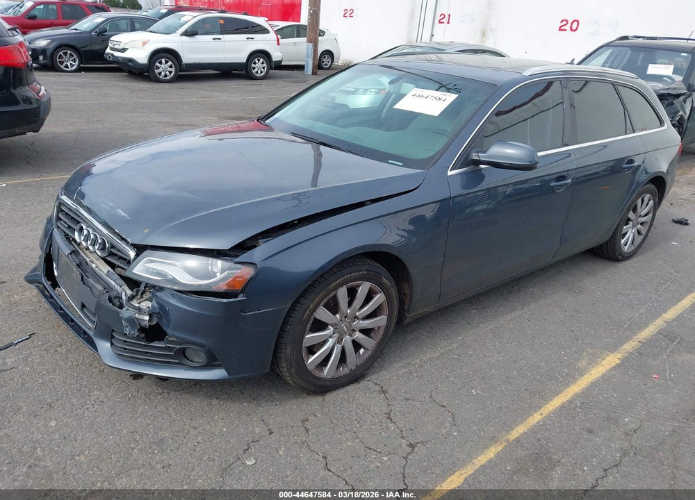 2010 AUDI A4 2.0T PREMIUM VIN: WAUWFAFL2AA026379
