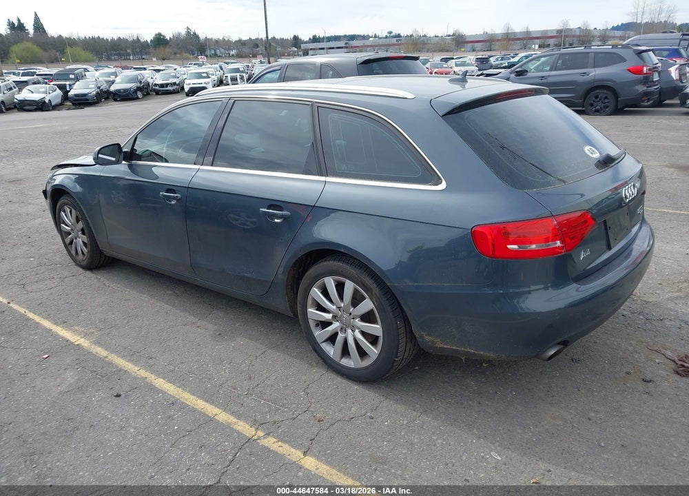 2010 AUDI A4 2.0T PREMIUM VIN: WAUWFAFL2AA026379