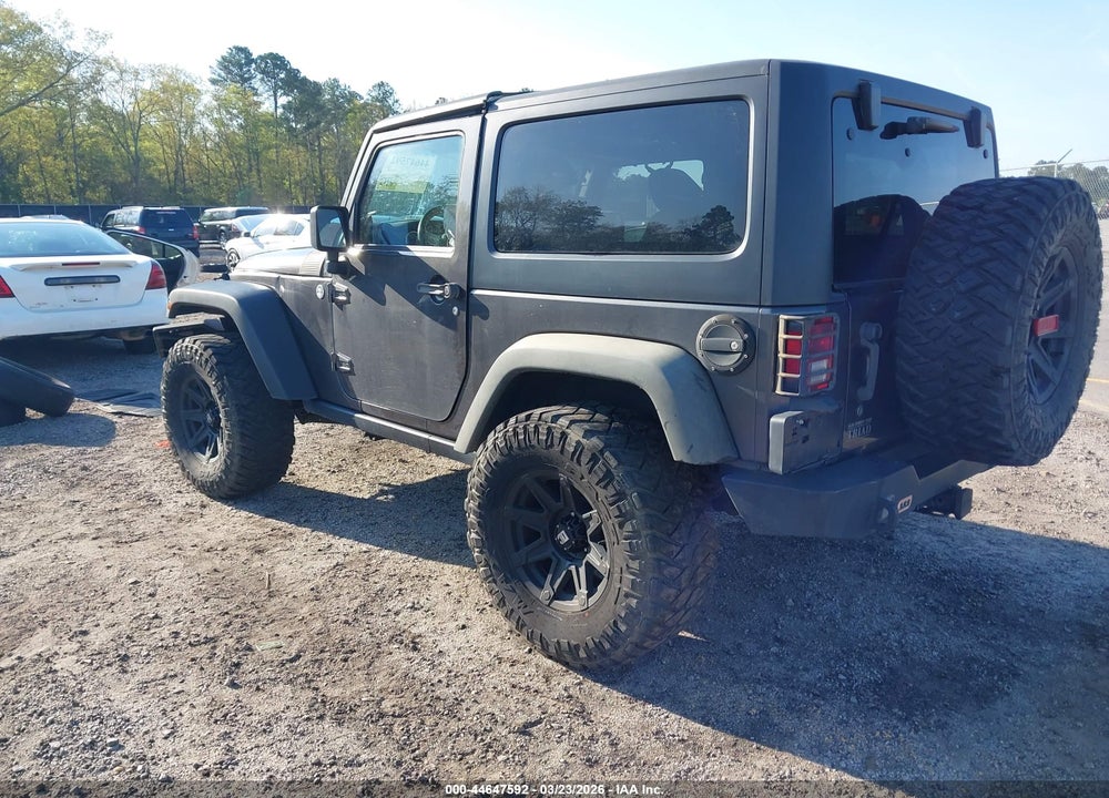 2014 JEEP WRANGLER WILLYS WHEELER VIN: 1C4AJWAG8EL219570