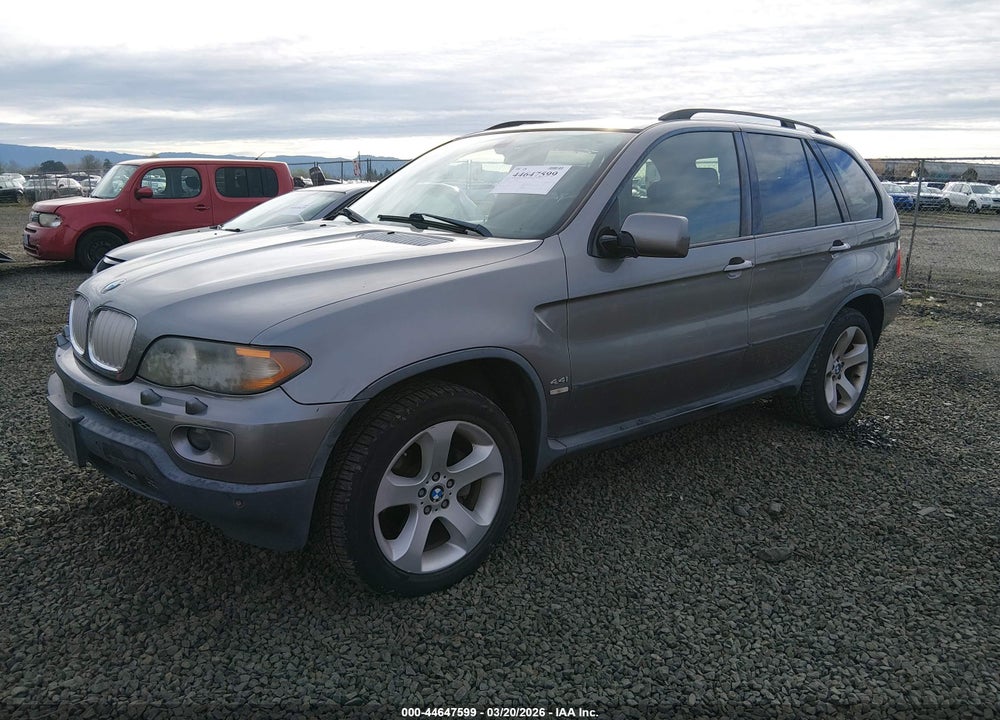 2005 BMW X5 4.4I VIN: 5UXFB53555LV15122