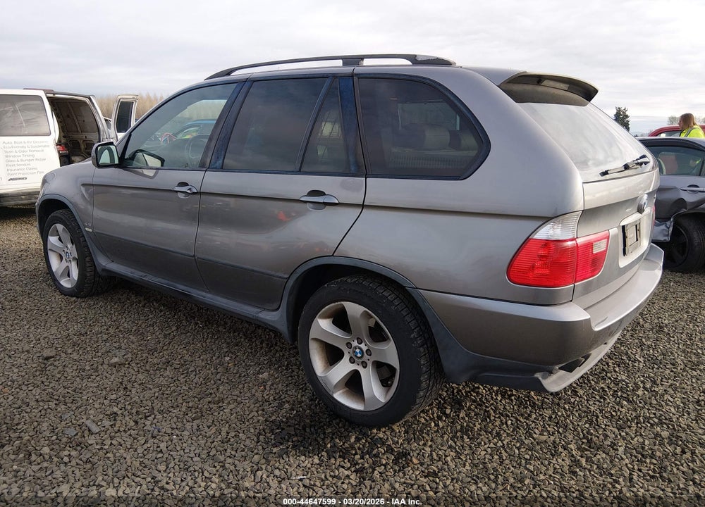 2005 BMW X5 4.4I VIN: 5UXFB53555LV15122
