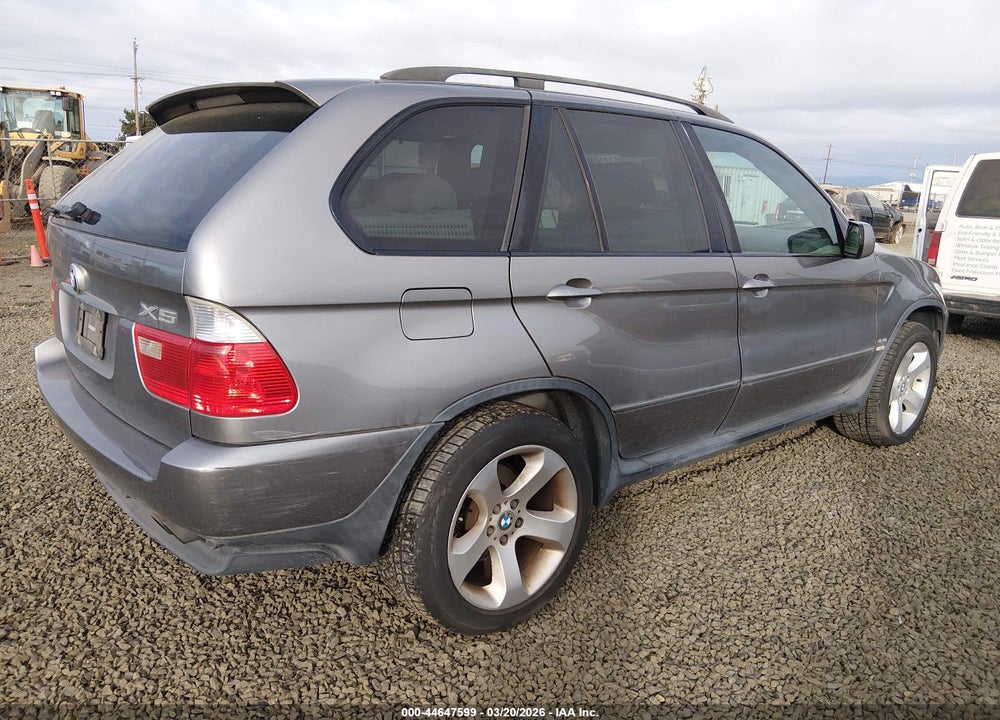 2005 BMW X5 4.4I VIN: 5UXFB53555LV15122