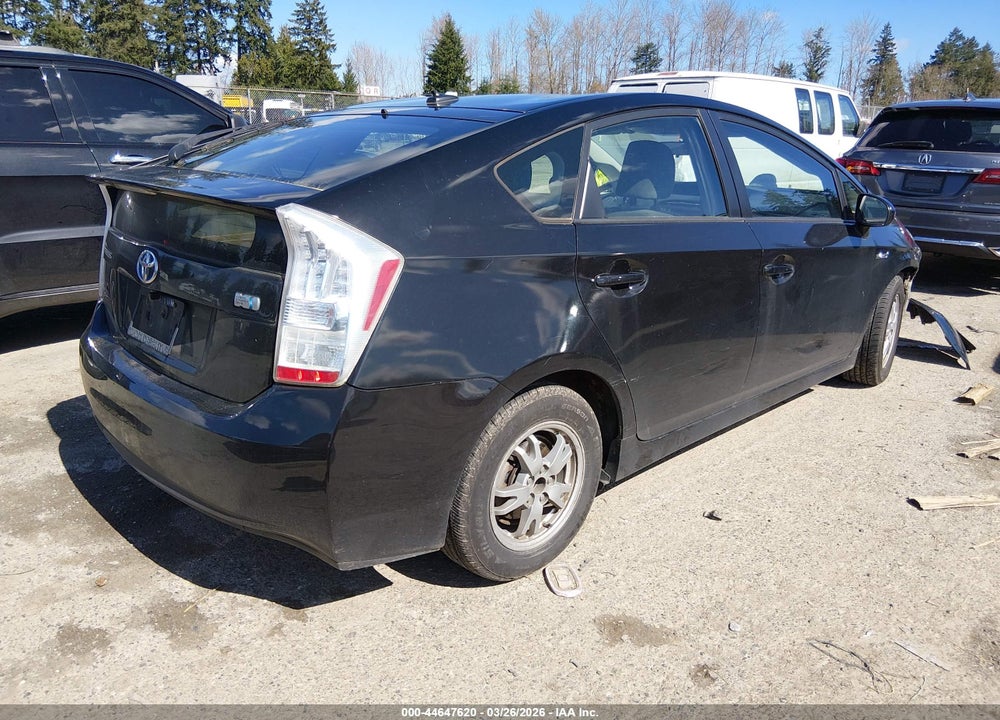 2010 TOYOTA PRIUS II VIN: JTDKN3DU3A0122247