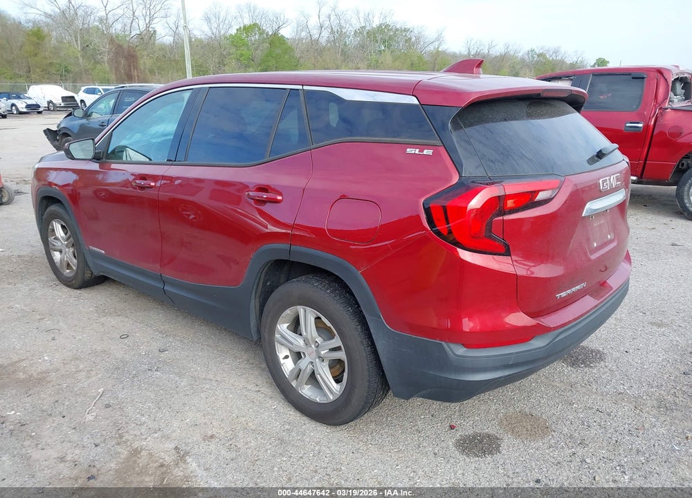 2019 GMC TERRAIN SLE VIN: 3GKALMEVXKL154703