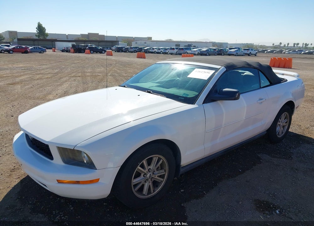 2006 FORD MUSTANG V6 VIN: 1ZVFT84N165217927