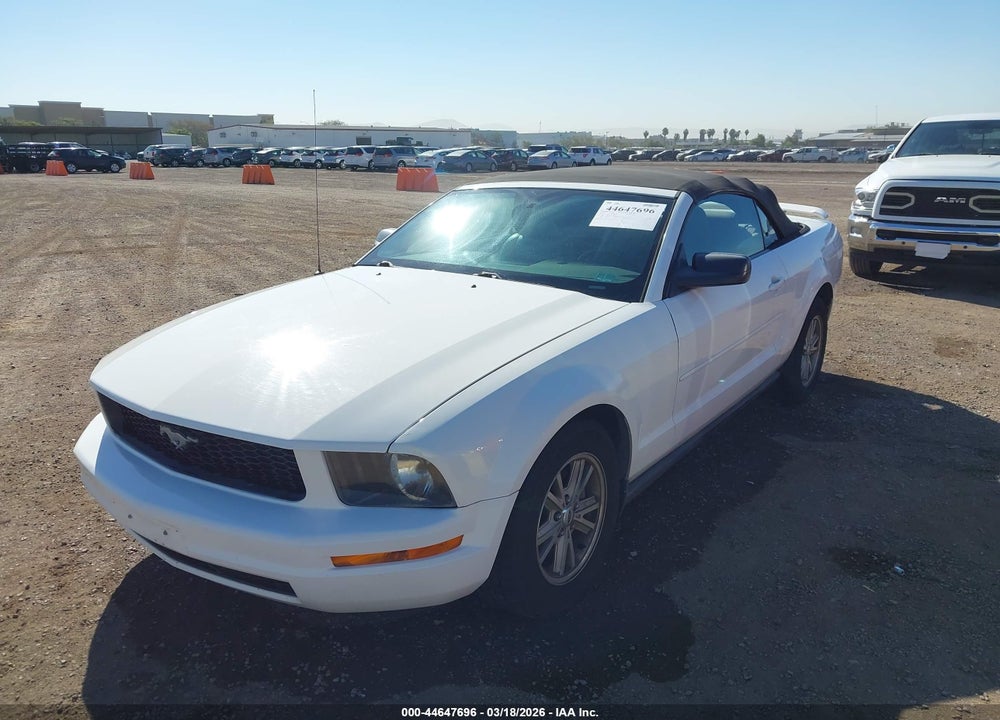 2006 FORD MUSTANG V6 VIN: 1ZVFT84N165217927