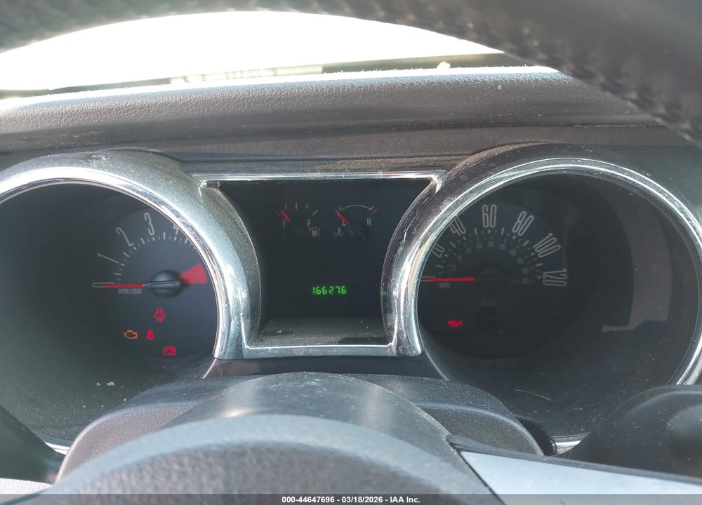 2006 FORD MUSTANG V6 VIN: 1ZVFT84N165217927
