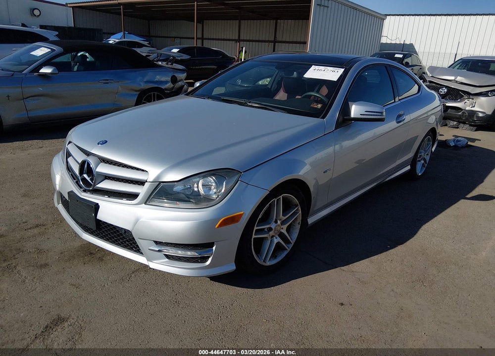 2012 MERCEDES-BENZ C 350 SPORT VIN: WDDGJ5HB9CF843362