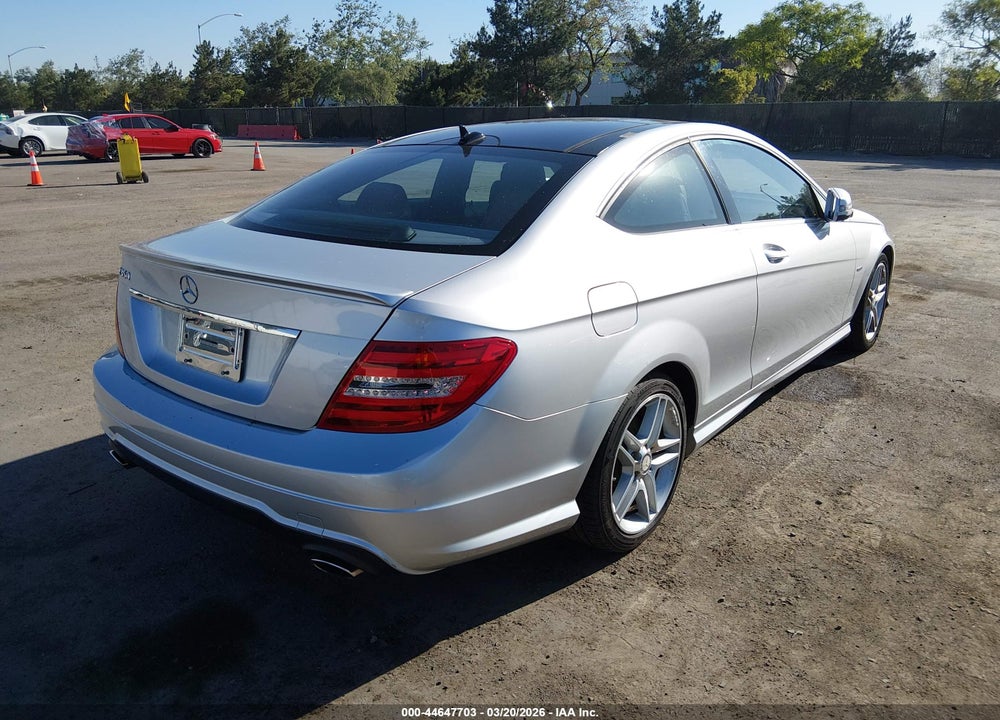 2012 MERCEDES-BENZ C 350 SPORT VIN: WDDGJ5HB9CF843362