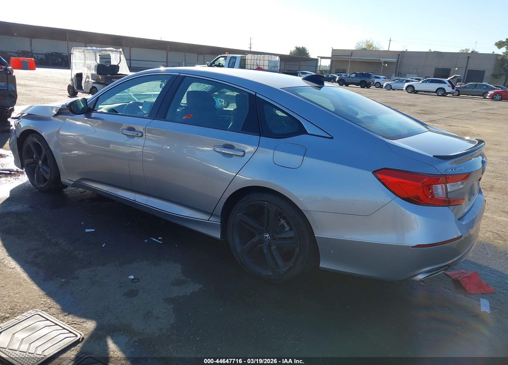 2021 HONDA ACCORD SPORT VIN: 1HGCV1F33MA065514