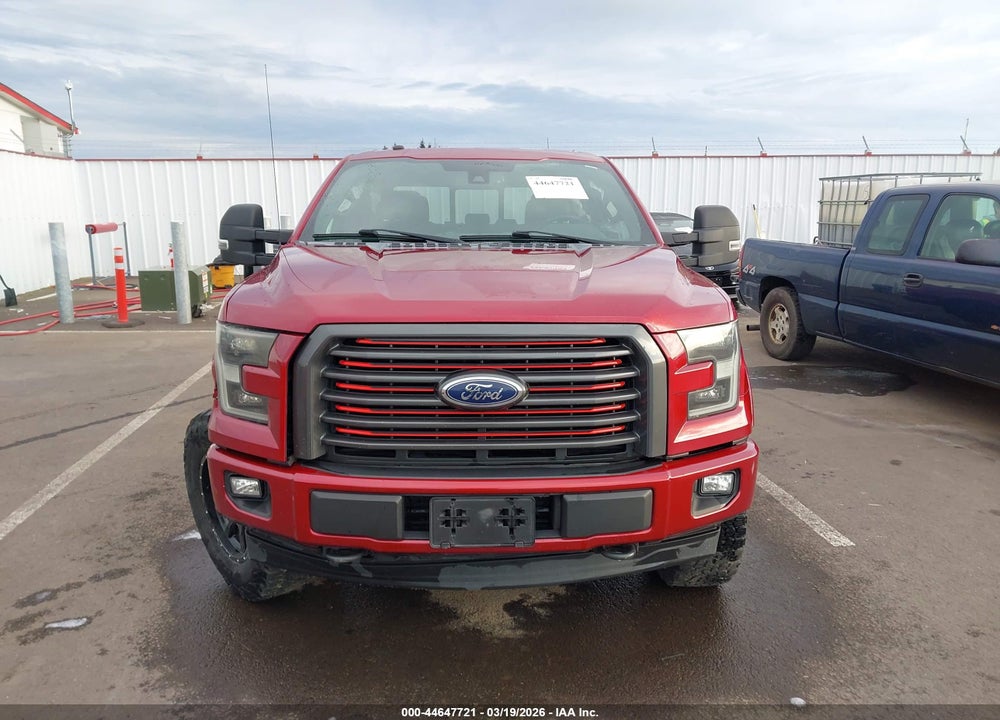 2017 FORD F-150 LARIAT VIN: 1FTFW1EG1HFB22590