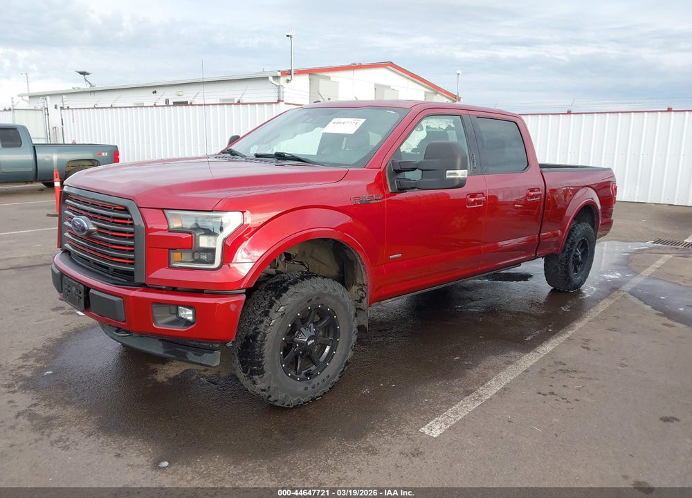 2017 FORD F-150 LARIAT VIN: 1FTFW1EG1HFB22590