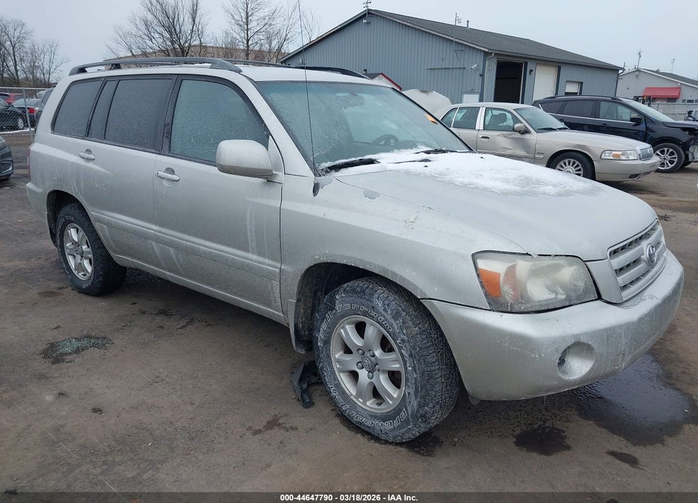 2006 TOYOTA HIGHLANDER VIN: JTEHD21A460045490