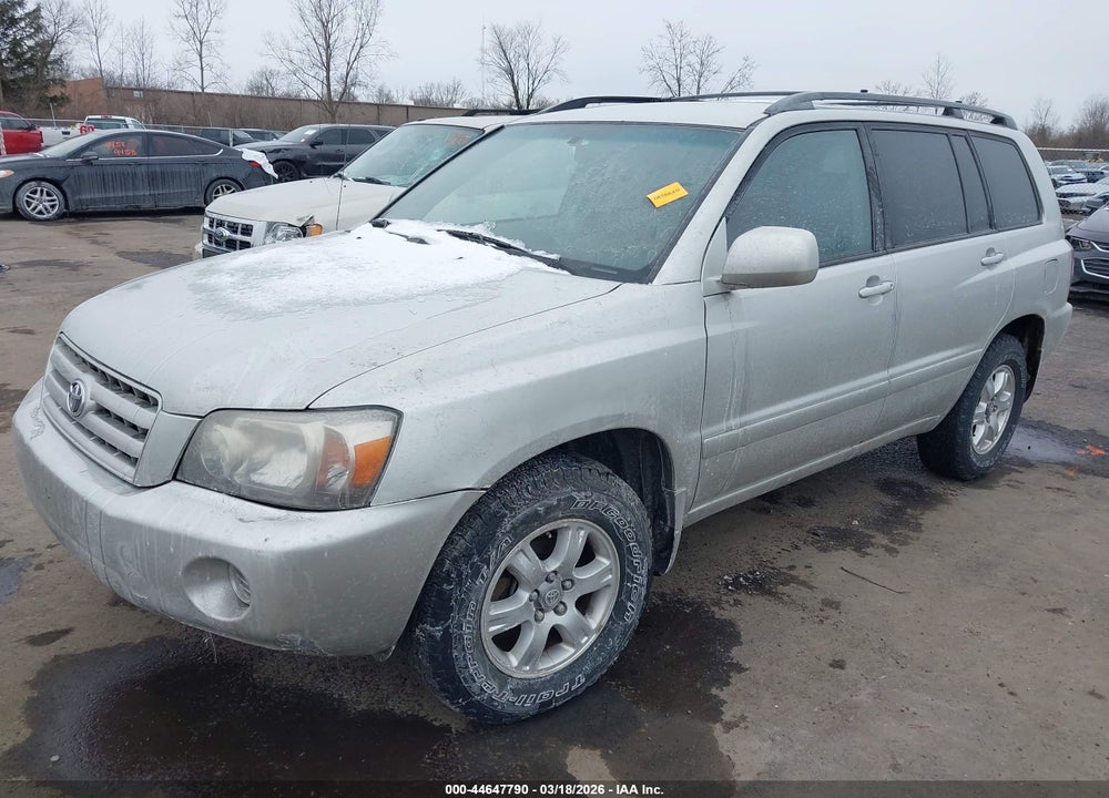 2006 TOYOTA HIGHLANDER VIN: JTEHD21A460045490
