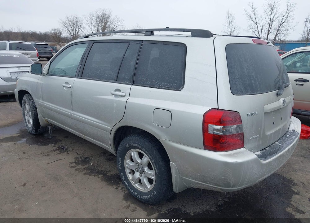 2006 TOYOTA HIGHLANDER VIN: JTEHD21A460045490