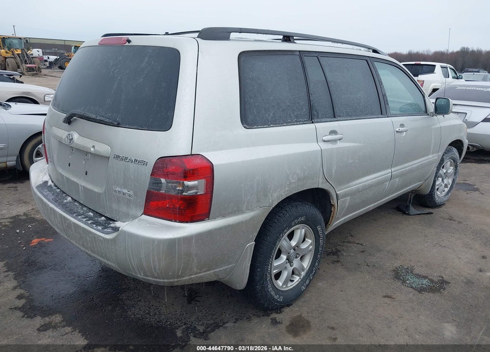 2006 TOYOTA HIGHLANDER VIN: JTEHD21A460045490