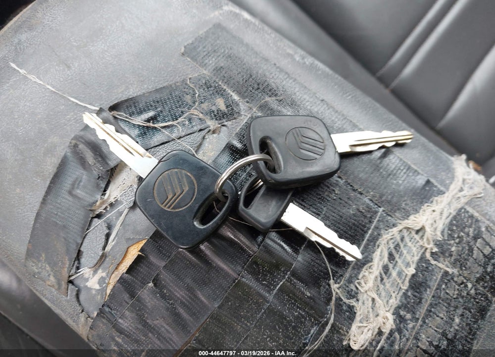 1999 MERCURY MOUNTAINEER VIN: 4M2DU55P2XUJ08898