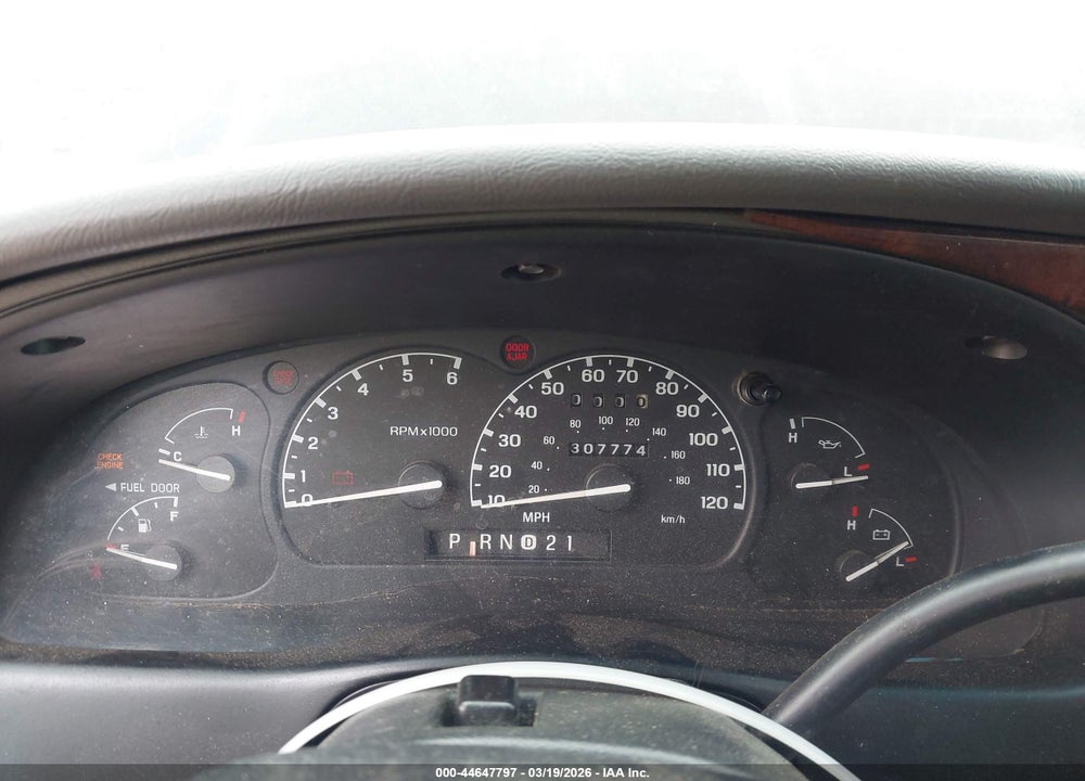 1999 MERCURY MOUNTAINEER VIN: 4M2DU55P2XUJ08898