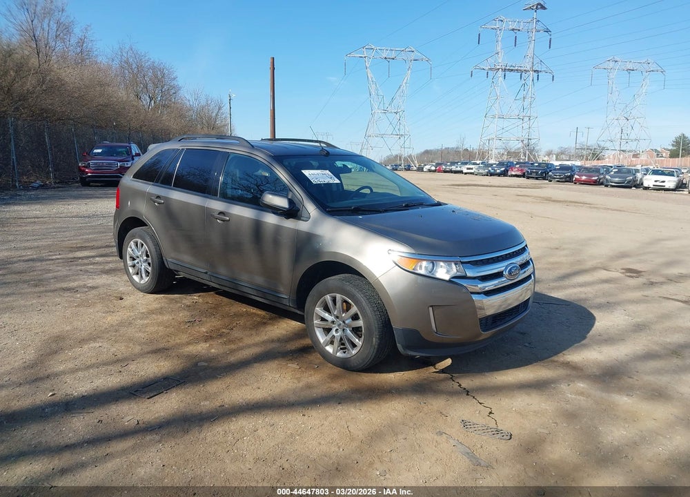 2014 FORD EDGE SEL VIN: 2FMDK4JC1EBB27322