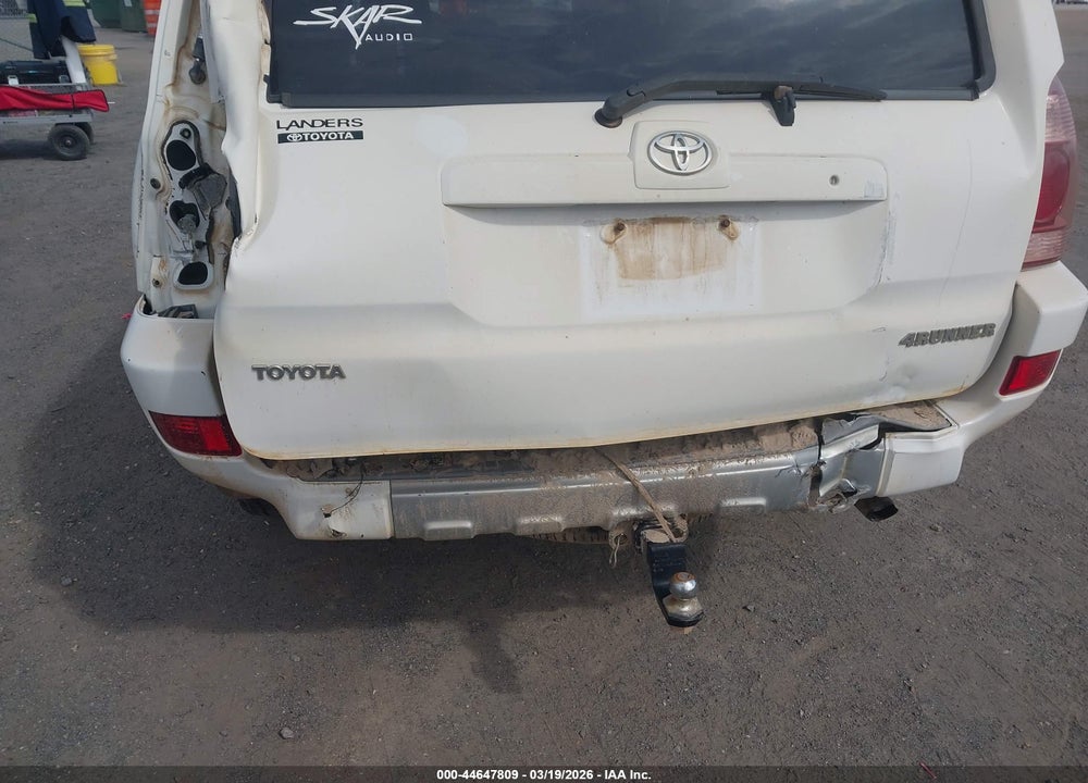2004 TOYOTA 4RUNNER SR5 V6 VIN: JTEZU14RX40028366