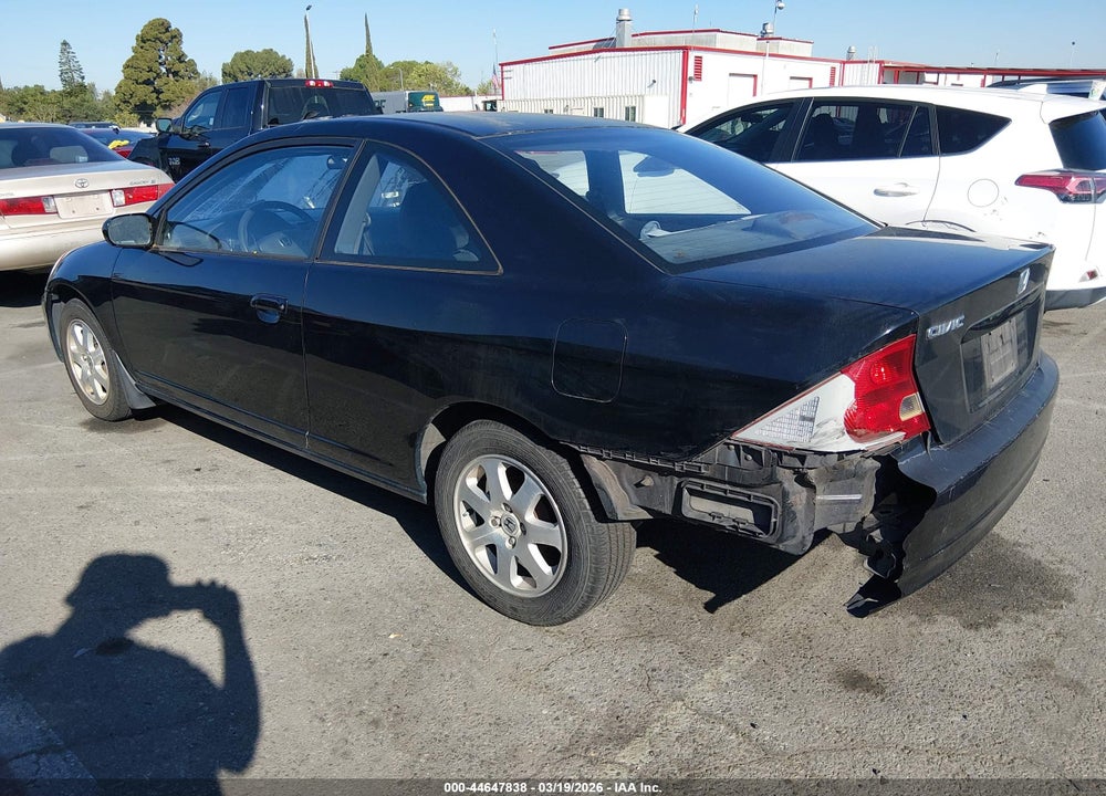 2003 HONDA CIVIC EX VIN: 1HGEM22933L039381