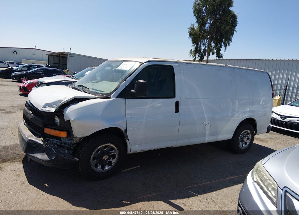 2010 CHEVROLET EXPRESS 1500 WORK VAN VIN: 1GCUGADX5A1114310