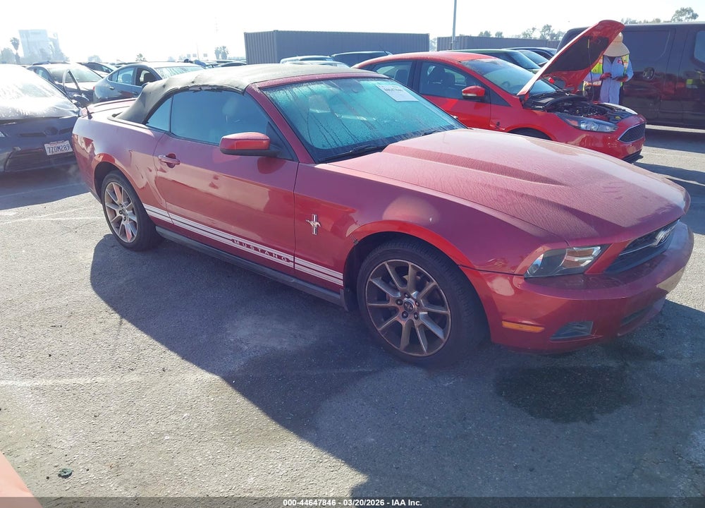 2010 FORD MUSTANG V6/V6 PREMIUM VIN: 1ZVBP8EN6A5147738