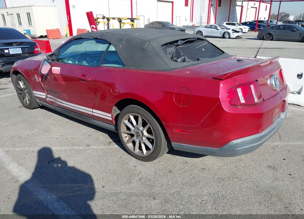2010 FORD MUSTANG V6/V6 PREMIUM VIN: 1ZVBP8EN6A5147738