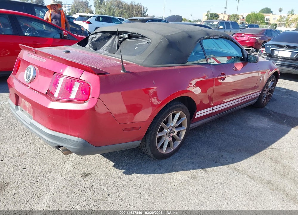 2010 FORD MUSTANG V6/V6 PREMIUM VIN: 1ZVBP8EN6A5147738