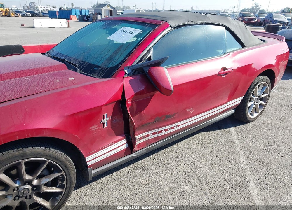 2010 FORD MUSTANG V6/V6 PREMIUM VIN: 1ZVBP8EN6A5147738