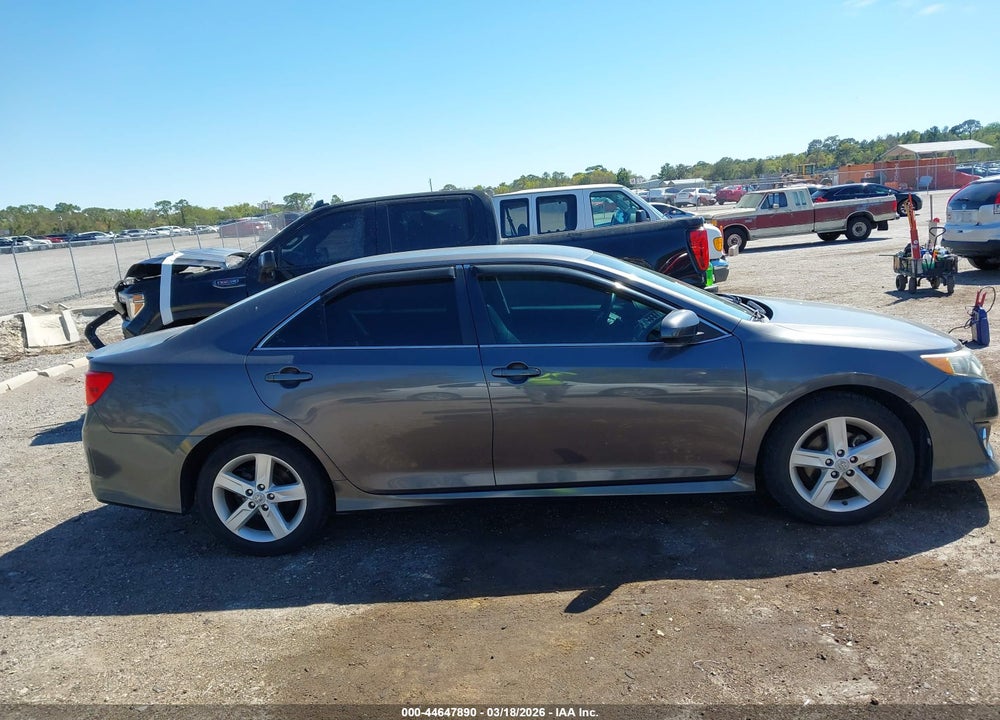 2012 TOYOTA CAMRY SE VIN: 4T1BF1FK0CU153282