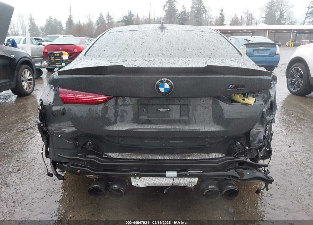 2021 BMW M4 COMPETITION VIN: WBS33AZ06MCG71315