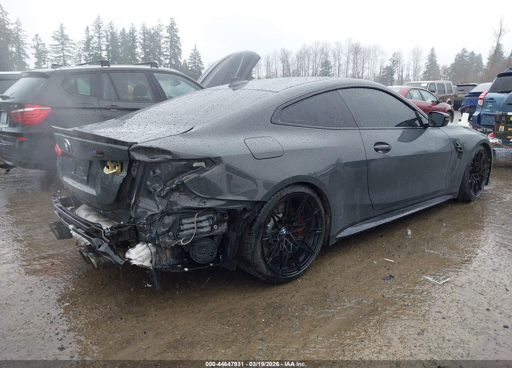 2021 BMW M4 COMPETITION VIN: WBS33AZ06MCG71315